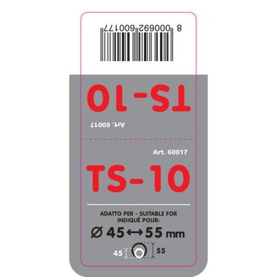 ΑΚΡΟ ΕΞΑΤΜΙΣΗΣ TS-10 45-55mm - ΤΕΤΡΑΓΩΝΟ-Lampa-L6001.7 ΑΚΡΟ ΕΞΑΤΜΙΣΗΣ TS-10 45-55mm - ΤΕΤΡΑΓΩΝΟ-Lampa-L6001.7
