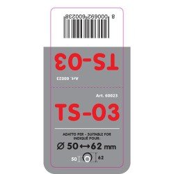 ΑΚΡΟ ΕΞΑΤΜΙΣΗΣ TS-3 50-62mm - ΟΒΑΛ ΚΟΦΤΟ-Lampa-L6002.3 ΑΚΡΟ ΕΞΑΤΜΙΣΗΣ TS-3 50-62mm - ΟΒΑΛ ΚΟΦΤΟ-Lampa-L6002.3