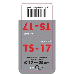ΑΚΡΟ ΕΞΑΤΜΙΣΗΣ TS-17 S 37-55mm - ΚΟΦΤΟ-Lampa-L6002.6 ΑΚΡΟ ΕΞΑΤΜΙΣΗΣ TS-17 S 37-55mm - ΚΟΦΤΟ-Lampa-L6002.6