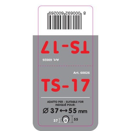 ΑΚΡΟ ΕΞΑΤΜΙΣΗΣ TS-17 S 37-55mm - ΚΟΦΤΟ-Lampa-L6002.6 ΑΚΡΟ ΕΞΑΤΜΙΣΗΣ TS-17 S 37-55mm - ΚΟΦΤΟ-Lampa-L6002.6