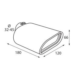 ΑΚΡΟ ΕΞΑΤΜΙΣΗΣ TS-57 Φ32-45mm-Lampa-L6010.9 ΑΚΡΟ ΕΞΑΤΜΙΣΗΣ TS-57 Φ32-45mm-Lampa-L6010.9