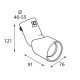 ΑΚΡΟ ΕΞΑΤΜΙΣΗΣ TS-67 40-55mm ΛΟΞΟ 110 ΜΟΙΡΕΣ-Lampa-L6011.5 ΑΚΡΟ ΕΞΑΤΜΙΣΗΣ TS-67 40-55mm ΛΟΞΟ 110 ΜΟΙΡΕΣ-Lampa-L6011.5