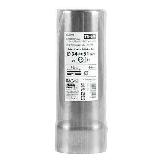 ΑΚΡΟ ΕΞΑΤΜΙΣΗΣ TS-69 36-63mm ΚΟΜΜΕΝΟ-Lampa-L6011.7 ΑΚΡΟ ΕΞΑΤΜΙΣΗΣ TS-69 36-63mm ΚΟΜΜΕΝΟ-Lampa-L6011.7
