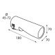 ΑΚΡΟ ΕΞΑΤΜΙΣΗΣ TS-70 45-72mm ΚΟΜΜΕΝΟ-Lampa-L6011.8 ΑΚΡΟ ΕΞΑΤΜΙΣΗΣ TS-70 45-72mm ΚΟΜΜΕΝΟ-Lampa-L6011.8