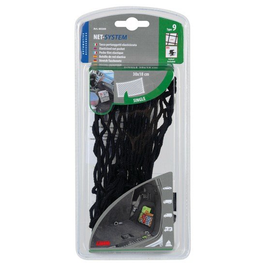 ΕΛΑΣΤΙΚΟ ΔΙΧΤΥ 30x18cm (ΜΕ ΚΟΥΜΠΩΜΑΤΑ) NET-SYSTEM 9 LAMPA  -  1 TEM.-Lampa-L6026.9 ΕΛΑΣΤΙΚΟ ΔΙΧΤΥ 30x18cm (ΜΕ ΚΟΥΜΠΩΜΑΤΑ) NET-SYSTEM 9 LAMPA  -  1 TEM.-Lampa-L6026.9