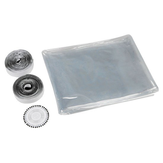 Lampa - Διαχωριστικό Προστατευτικό Νάιλον Καμπίνας Taxi Sicuro 200x120cm για διαχωρισμό οδηγού και επιβατών με εύκολη τοποθέτηση χωρίς τρύπημα και καθολική εφαρμογή - 1 Τεμ. (L6044.7)-Lampa-L6044.7