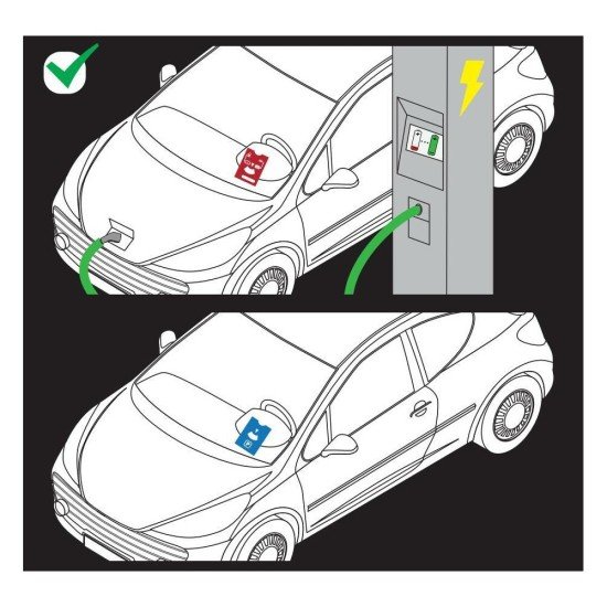 ΧΡΟΝΟΜΕΤΡΗΤΗΣ PARKING & ΦΟΡΤΙΣΗΣ ΗΛΕΚΤΡΙΚΟΥ ΟΧΗΜΑΤΟΣ PARK & CHARGE 2in1 (PARKING TIMER) 110x150mm-Lampa-L6536.2 ΧΡΟΝΟΜΕΤΡΗΤΗΣ PARKING & ΦΟΡΤΙΣΗΣ ΗΛΕΚΤΡΙΚΟΥ ΟΧΗΜΑΤΟΣ PARK & CHARGE 2in1 (PARKING TIMER) 110x150mm-Lampa-L6536.2