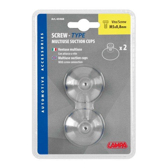 ΒΕΝΤΟΥΖΕΣ ΓΕΝΙΚΗΣ ΧΡΗΣΕΩΣ ΜΕ ΒΙΔΑ M5x0,8mm/40mm MULTIUSE CUPS  LAMPA -2 ΤΕΜ-Lampa-L6546.8 ΒΕΝΤΟΥΖΕΣ ΓΕΝΙΚΗΣ ΧΡΗΣΕΩΣ ΜΕ ΒΙΔΑ M5x0,8mm/40mm MULTIUSE CUPS  LAMPA -2 ΤΕΜ-Lampa-L6546.8