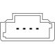 Διακόπτης για PEUGEOT 206 / 306 / PARTNER / CITROEN XSARA / BERLINGO 4 επαφών-Mcar-ΔΙΑΚ.AN-691/MC Διακόπτης για PEUGEOT 206 / 306 / PARTNER / CITROEN XSARA / BERLINGO 4 επαφών-Mcar-ΔΙΑΚ.AN-691/MC