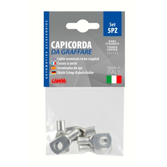 ΑΚΡΟΔΕΚΤΕΣ ΚΑΛΩΔΙΩΝ ΜΠΑΤΑΡΙΑΣ 50mm²  ΜΕ ΤΡΥΠΑ 8mm 5ΤΕΜ-Lampa-L6991.9 ΑΚΡΟΔΕΚΤΕΣ ΚΑΛΩΔΙΩΝ ΜΠΑΤΑΡΙΑΣ 50mm²  ΜΕ ΤΡΥΠΑ 8mm 5ΤΕΜ-Lampa-L6991.9