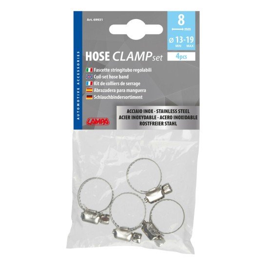 ΚΟΛΙΕΔΕΣ ΣΦΙΓΚΤΗΡΕΣ ΥΨΟΥΣ 8mm & ΔΙΑΜΕΤΡΟΥ 13>19mm ΑΠΟ ΑΝΟΞΕΙΔΩΤΟ ΑΤΣΑΛΙ 4 ΤΕΜ-Lampa-L6993.1 ΚΟΛΙΕΔΕΣ ΣΦΙΓΚΤΗΡΕΣ ΥΨΟΥΣ 8mm & ΔΙΑΜΕΤΡΟΥ 13>19mm ΑΠΟ ΑΝΟΞΕΙΔΩΤΟ ΑΤΣΑΛΙ 4 ΤΕΜ-Lampa-L6993.1