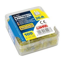 ΑΣΦΑΛΕΙΕΣ MICRO 20Amp 12/32V ΣΕ ΚΟΥΤΑΚΙ 100ΤΕΜ.-Lampa-L6999.7 ΑΣΦΑΛΕΙΕΣ MICRO 20Amp 12/32V ΣΕ ΚΟΥΤΑΚΙ 100ΤΕΜ.-Lampa-L6999.7
