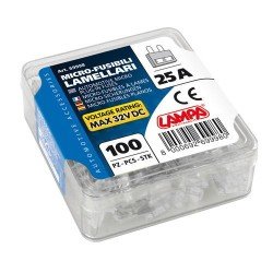ΑΣΦΑΛΕΙΕΣ MICRO 25Amp 12/32V ΣΕ ΚΟΥΤΑΚΙ 100ΤΕΜ.-Lampa-L6999.8 ΑΣΦΑΛΕΙΕΣ MICRO 25Amp 12/32V ΣΕ ΚΟΥΤΑΚΙ 100ΤΕΜ.-Lampa-L6999.8