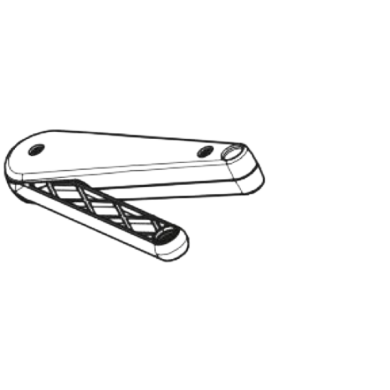 ΑΝΤΑΛΛΑΚΤΙΚΟ ΑΜΟΡΤΙΣΕΡ ΕΜΠΡΟΣ DX RIGHT ΓΙΑ ΚΑΠΑΚΙ ΜΠΑΓΚΑΖΙΕΡΑΣ MANIA 580 DUO/460 DUO MENABO 1ΤΕΜ-MENABO-70004/MB