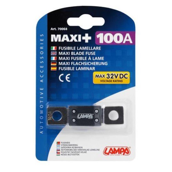 ΑΣΦΑΛΕΙΑ ANL MAXI+ 100A 12/32V 1ΤΕΜ.-Lampa-L7006.8 ΑΣΦΑΛΕΙΑ ANL MAXI+ 100A 12/32V 1ΤΕΜ.-Lampa-L7006.8