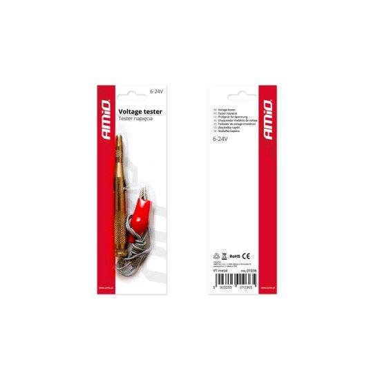ΔΟΚΙΜΑΣΤΙΚΟ ΚΑΤΣΑΒΙΔΙ - ΑΚΙΔΑ 6-24V AMiO - 1 ΤΕΜ.-Amio-01036/AM ΔΟΚΙΜΑΣΤΙΚΟ ΚΑΤΣΑΒΙΔΙ - ΑΚΙΔΑ 6-24V AMiO - 1 ΤΕΜ.-Amio-01036/AM