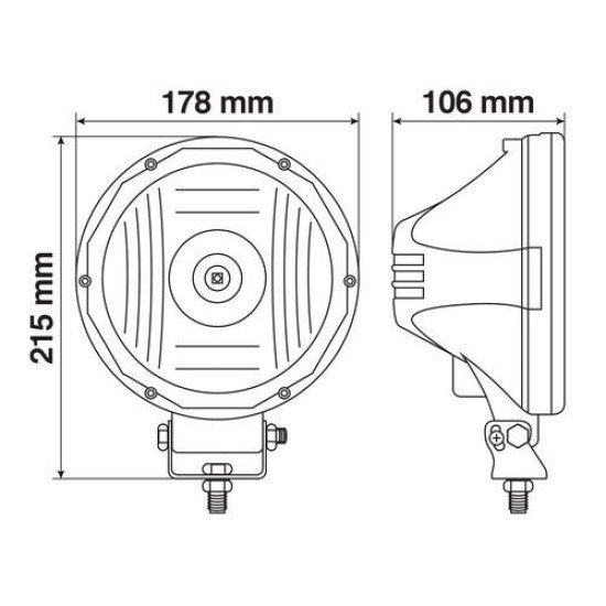 ΠΡΟΒΟΛΕΑΣ MARS 18W ΜΕ 1 CREE LED-Lampa-L7232.0 ΠΡΟΒΟΛΕΑΣ MARS 18W ΜΕ 1 CREE LED-Lampa-L7232.0