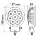 Προβολέας οδήγησης MERCURY με 8 Led Στρογγυλός-Lampa-L7232.3 Προβολέας οδήγησης MERCURY με 8 Led Στρογγυλός-Lampa-L7232.3