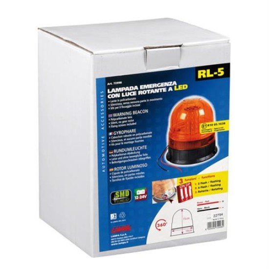 ΦΑΡΟΣ RL-5 12V/24V 3 ΧΡΗΣΕΩΝ (ΠΟΡΤΟΚΑΛΙ/ΒΙΔΩΤΟΣ - 140 Χ 150 mm)-Lampa-L7299.8 ΦΑΡΟΣ RL-5 12V/24V 3 ΧΡΗΣΕΩΝ (ΠΟΡΤΟΚΑΛΙ/ΒΙΔΩΤΟΣ - 140 Χ 150 mm)-Lampa-L7299.8