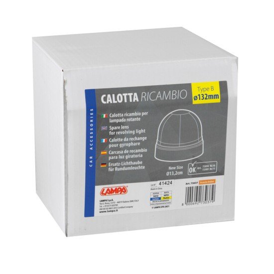 ΚΑΠΑΚΙ ΓΙΑ LED ΦΑΡΟ ΠΟΡΤΟΚΑΛΙ (ΓΙΑ ΦΑΡΟΥΣ L7289.8-RL-10/L7290.9-RL-11) LAMPA  - 1 TEM.-Lampa-L7303.7 ΚΑΠΑΚΙ ΓΙΑ LED ΦΑΡΟ ΠΟΡΤΟΚΑΛΙ (ΓΙΑ ΦΑΡΟΥΣ L7289.8-RL-10/L7290.9-RL-11) LAMPA  - 1 TEM.-Lampa-L7303.7