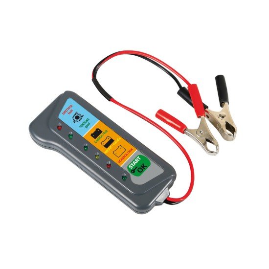 Τέστερ Μπαταρίας 12V με Οθόνη LCD-Lampa-7406.2-LM Τέστερ Μπαταρίας 12V με Οθόνη LCD-Lampa-7406.2-LM