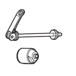 ΑΝΤΑΛΛΑΚΤΙΚΟ QUICK RELEASE ΓΙΑ PRO TOUR-MENABO-74170/MB ΑΝΤΑΛΛΑΚΤΙΚΟ QUICK RELEASE ΓΙΑ PRO TOUR-MENABO-74170/MB