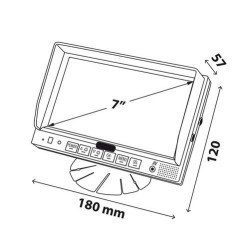 ΟΘΟΝΗ M2 180x120x57mm 7 ΙΝΤΣΕΣ 10-32V ΓΙΑ 3 ΚΑΜΕΡΕΣ ΚΑΙ 3 AUDIO-Lampa-L7444.1 ΟΘΟΝΗ M2 180x120x57mm 7 ΙΝΤΣΕΣ 10-32V ΓΙΑ 3 ΚΑΜΕΡΕΣ ΚΑΙ 3 AUDIO-Lampa-L7444.1