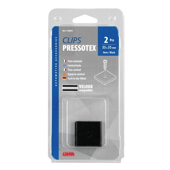 ΚΛΙΠ STRATCH ΣΥΓΚΡΑΤΗΣΗΣ ΑΝΤΙΚΕΙΜΕΝΩΝ ΒΙΔΩΤΑ 35x35mm PRESSOTEX CLIPS  LAMPA - 2 ΤΕΜ-Lampa-L7465.4 ΚΛΙΠ STRATCH ΣΥΓΚΡΑΤΗΣΗΣ ΑΝΤΙΚΕΙΜΕΝΩΝ ΒΙΔΩΤΑ 35x35mm PRESSOTEX CLIPS  LAMPA - 2 ΤΕΜ-Lampa-L7465.4