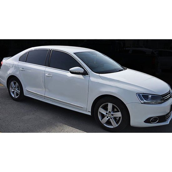 ΔΙΑΚΟΣΜΗΤΙΚΟ TRIM ΠΑΡΑΘΥΡΩΝ ΧΡΩΜΙΟ 6ΤΕΜ. ΓΙΑ VW JETTA 4D 2011+-S-dizayn-7614070/SD