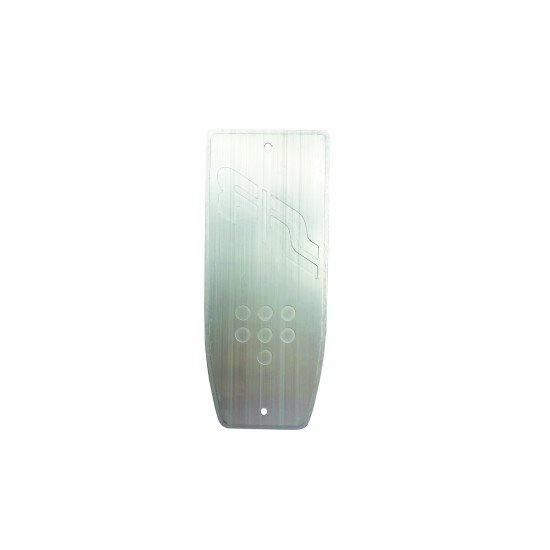 ΤΕΜΠΕΛΗΣ ΠΟΔΙΟΥ ANTI SLIP LOOK ΜΑΥΡΟ ΑΛΟΥΜΙΝΙΟΥ 195x80mm  SIMONI RACING - 1 TEM.-Simoni Racing-SR820AS ΤΕΜΠΕΛΗΣ ΠΟΔΙΟΥ ANTI SLIP LOOK ΜΑΥΡΟ ΑΛΟΥΜΙΝΙΟΥ 195x80mm  SIMONI RACING - 1 TEM.-Simoni Racing-SR820AS