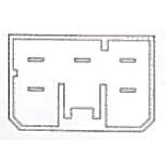 Διακόπτης Παραθύρων  KIA BONGO 6PIN Διπλός-Mcar-ΔΙΑΚ.AN-836/MC Διακόπτης Παραθύρων  KIA BONGO 6PIN Διπλός-Mcar-ΔΙΑΚ.AN-836/MC