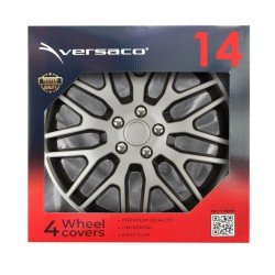 ΤΑΣΙΑ 14" DAKAR NC ΜΑΥΡΟ/ΑΣΗΜΙ - ΣΕΤ 4 ΤΕΜ ΣΕ ΚΟΥΤΙ-Amio-8491/AM ΤΑΣΙΑ 14" DAKAR NC ΜΑΥΡΟ/ΑΣΗΜΙ - ΣΕΤ 4 ΤΕΜ ΣΕ ΚΟΥΤΙ-Amio-8491/AM