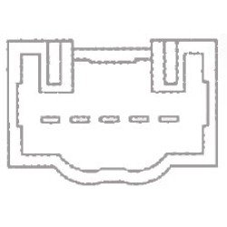 Διακόπτης Παραθήρων  TOYOTA LAND CRUISER 4700 μονός 5PIN-Mcar-ΔΙΑΚ.AN-889/MC Διακόπτης Παραθήρων  TOYOTA LAND CRUISER 4700 μονός 5PIN-Mcar-ΔΙΑΚ.AN-889/MC