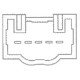Διακόπτης Παραθήρων  TOYOTA LAND CRUISER 4700 μονός 5PIN-Mcar-ΔΙΑΚ.AN-889/MC Διακόπτης Παραθήρων  TOYOTA LAND CRUISER 4700 μονός 5PIN-Mcar-ΔΙΑΚ.AN-889/MC