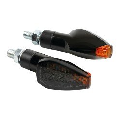 TUAREG ΦΛΑΣ LED ΜΟΤΟ 12V (ΜΑΥΡΟ - 65 Χ 26 mm) - 2 ΤΕΜ.-Lampa-9009.8-LM TUAREG ΦΛΑΣ LED ΜΟΤΟ 12V (ΜΑΥΡΟ - 65 Χ 26 mm) - 2 ΤΕΜ.-Lampa-9009.8-LM