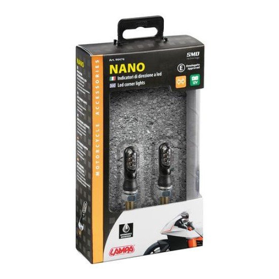 ΦΛΑΣ ΜΟΤΟ NANO LED 12V 35x18mm ΜΑΥΡΑ 2 ΤΕΜ.-Lampa-9047.6-LM ΦΛΑΣ ΜΟΤΟ NANO LED 12V 35x18mm ΜΑΥΡΑ 2 ΤΕΜ.-Lampa-9047.6-LM