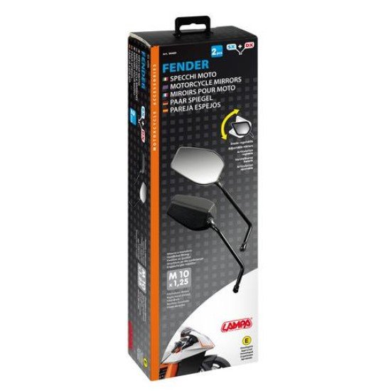 ΚΑΘΡΕΠΤΕΣ ΜΟΤΟ FENDER M10x1,25 ΜΑΥΡΟΙ/CARBON 2 ΤΕΜ.-Lampa-9048.9-LM ΚΑΘΡΕΠΤΕΣ ΜΟΤΟ FENDER M10x1,25 ΜΑΥΡΟΙ/CARBON 2 ΤΕΜ.-Lampa-9048.9-LM