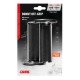 ΧΕΡΟΥΛΙΑ MOTO DONUT OFF-ROAD ΜΑΥΡΑ/ΠΟΡΤΟΚΑΛΙ 22MM+25MM 12CM 2ΤΕΜ-Lampa-9057.3-LM ΧΕΡΟΥΛΙΑ MOTO DONUT OFF-ROAD ΜΑΥΡΑ/ΠΟΡΤΟΚΑΛΙ 22MM+25MM 12CM 2ΤΕΜ-Lampa-9057.3-LM