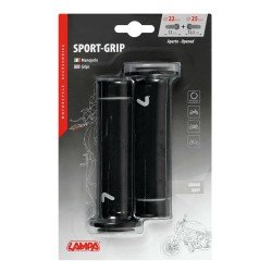 ΧΕΙΡΟΛΑΒΕΣ ΤΙΜΟΝΙΟΥ ΜΗΧΑΝΗΣ SPORT-GRIP ΜΑΥΡΟ/ΓΚΡΙ (22 mm-12cm/25mm-12,5cm) LAMPA - 2 ΤΕΜ.-Lampa-9057.9-LM ΧΕΙΡΟΛΑΒΕΣ ΤΙΜΟΝΙΟΥ ΜΗΧΑΝΗΣ SPORT-GRIP ΜΑΥΡΟ/ΓΚΡΙ (22 mm-12cm/25mm-12,5cm) LAMPA - 2 ΤΕΜ.-Lampa-9057.9-LM