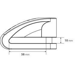 ΑΝΤΙΚΛΕΠΤΙΚΟ ΔΙΣΚΟΦΡΕΝΟΥ STONE XL ΜΑΥΡΟ 10 mm (2 ΚΛΕΙΔΙΑ)-Lampa-9059.0-LM ΑΝΤΙΚΛΕΠΤΙΚΟ ΔΙΣΚΟΦΡΕΝΟΥ STONE XL ΜΑΥΡΟ 10 mm (2 ΚΛΕΙΔΙΑ)-Lampa-9059.0-LM