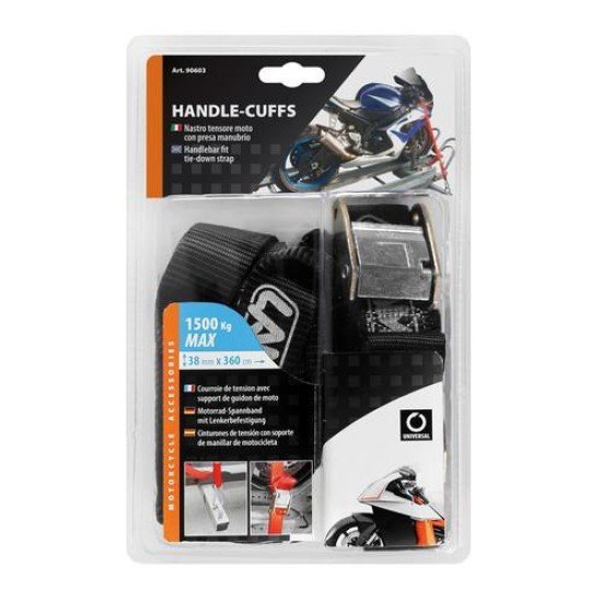 ΙΜΑΝΤΑΣ ΔΕΣΙΜΑΤΟΣ ΜΟΤΟΣΥΚΛΕΤΑΣ HANDLE-CUFFS TIE-DOWN STRAP 3,8x360cm-Lampa-9060.3-LM ΙΜΑΝΤΑΣ ΔΕΣΙΜΑΤΟΣ ΜΟΤΟΣΥΚΛΕΤΑΣ HANDLE-CUFFS TIE-DOWN STRAP 3,8x360cm-Lampa-9060.3-LM