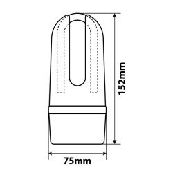 ΚΟΥΛΟΥΡΑ ΑΝΤΙΚΛΕΠΤΙΚΗ ΜΕ ΥΦΑΣΜΑ 2ΣE1 1.20CM LAMPA - 1 TEM.-Lampa-9061.9-LM ΚΟΥΛΟΥΡΑ ΑΝΤΙΚΛΕΠΤΙΚΗ ΜΕ ΥΦΑΣΜΑ 2ΣE1 1.20CM LAMPA - 1 TEM.-Lampa-9061.9-LM