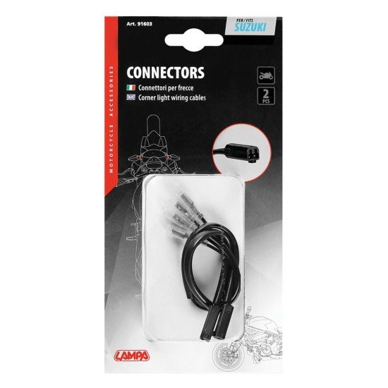 ΚΑΛΩΔΙΩΣΗ ΓΙΑ ΣΥΝΔΕΣΗ LED ΦΛΑΣ SUZUKI 2ΤΕΜ.-Lampa-9160.3-LM ΚΑΛΩΔΙΩΣΗ ΓΙΑ ΣΥΝΔΕΣΗ LED ΦΛΑΣ SUZUKI 2ΤΕΜ.-Lampa-9160.3-LM