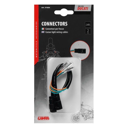 ΚΑΛΩΔΙΩΣΗ ΓΙΑ ΣΥΝΔΕΣΗ LED ΦΛΑΣ DUCATI 2ΤΕΜ.-Lampa-9160.4-LM ΚΑΛΩΔΙΩΣΗ ΓΙΑ ΣΥΝΔΕΣΗ LED ΦΛΑΣ DUCATI 2ΤΕΜ.-Lampa-9160.4-LM
