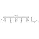 ΚΡΕΜΑΣΤΡΑ/ORGANIZER ΤΟΙΧΟΥ GARAZE WALL 554 Χ 85 Χ 120 mm-Lampa-L9289.9 ΚΡΕΜΑΣΤΡΑ/ORGANIZER ΤΟΙΧΟΥ GARAZE WALL 554 Χ 85 Χ 120 mm-Lampa-L9289.9
