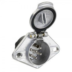 ΠΡΙΖΑ ΚΟΤΣΑΔΟΡΟΥ ΜΕΤΑΛΛΙΚΗ ΑΣΗΜΙ 24S 24V 7PIN ISO 3731-Lampa-L9715.4 ΠΡΙΖΑ ΚΟΤΣΑΔΟΡΟΥ ΜΕΤΑΛΛΙΚΗ ΑΣΗΜΙ 24S 24V 7PIN ISO 3731-Lampa-L9715.4