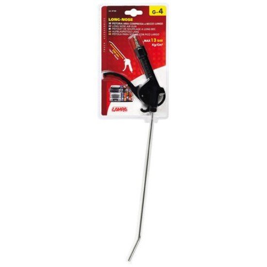 ΠΙΣΤΟΛΙ ΑΕΡΑ LONG NOSE G-4 250mm MAX 13bar kg/cm2-Lampa-L9718.5 ΠΙΣΤΟΛΙ ΑΕΡΑ LONG NOSE G-4 250mm MAX 13bar kg/cm2-Lampa-L9718.5