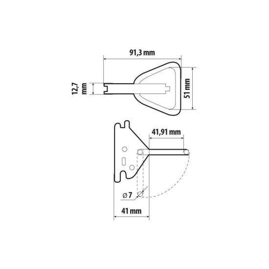 Lampa - Γάντζος Δακτυλίδι Συγκράτησης Ιμάντα για Μπάρα Σιδήρου Κόφας Type 3 max 1850kg για Στερέωση Φορτίου σε Φορτηγά - 1 τεμ. (L9725.0)-Lampa-L9725.9 Lampa - Γάντζος Δακτυλίδι Συγκράτησης Ιμάντα για Μπάρα Σιδήρου Κόφας Type 3 max 1850kg για Στερέωση Φορτίου σε Φορτηγά - 1 τεμ. (L9725.0)-Lampa-L9725.9