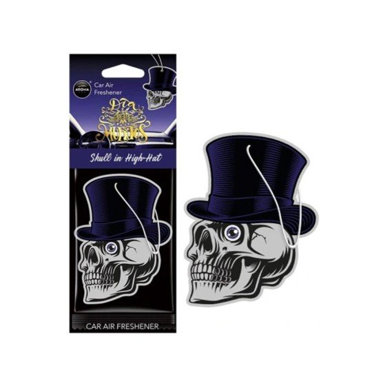 ΑΡΩΜΑΤΙΚΟ ΚΡΕΜΑΣΤΟ AROMA CAR MUERTOS SKULL IN HAT BLACK OUD ΑMiO - 1 TEM.-Amio-A10380/AM ΑΡΩΜΑΤΙΚΟ ΚΡΕΜΑΣΤΟ AROMA CAR MUERTOS SKULL IN HAT BLACK OUD ΑMiO - 1 TEM.-Amio-A10380/AM