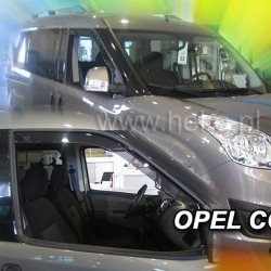 ΑΝΕΜΟΘΡΑΥΣΤΕΣ ΓΙΑ FIAT DOBLO 2010-2022 / OPEL COMBO D 2011-2018 ΖΕΥΓΑΡΙ ΑΠΟ ΕΥΚΑΜΠΤΟ ΦΙΜΕ ΠΛΑΣΤΙΚΟ HEKO - 2 ΤΕΜ.-Heko-ΑΝΕΜ.15166/VAN